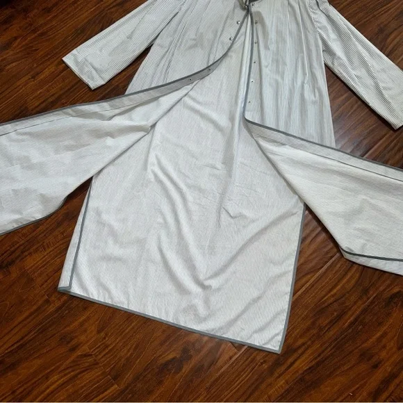 Louis Feraud Vintage Set Shirt Dress with Culottes Shorts Side Slit Size small - Picture 7 of 16